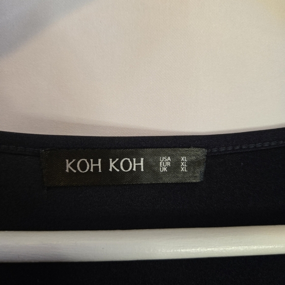 KOH KOH Navy Blue XL Sleeveless Maxi Gown | Bridesmaid, Evening, Formal - Picture 7 of 10